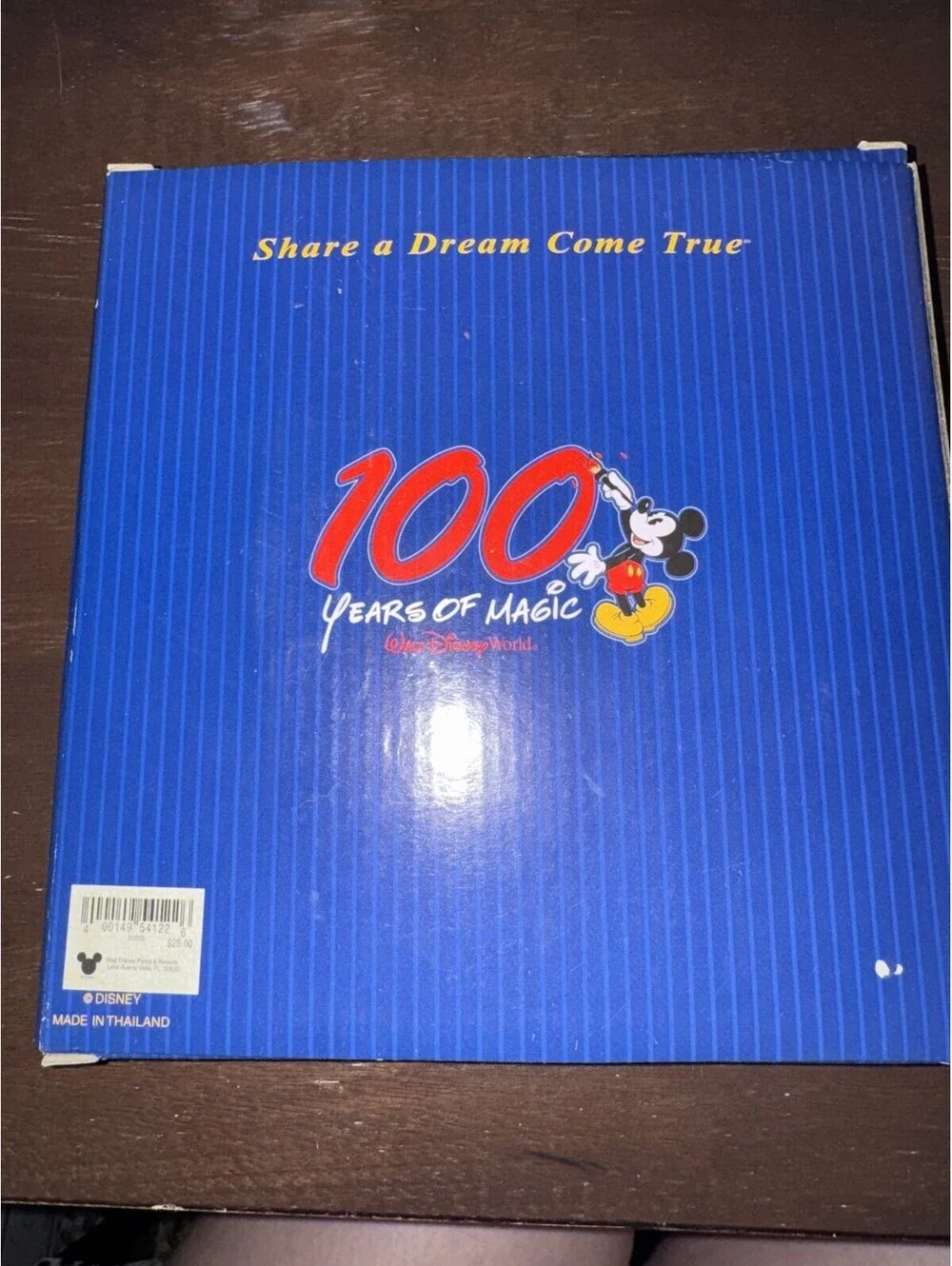 Disney World 100 Years Of Magic Collector Plate Share A Dream Come True 2001 NIB